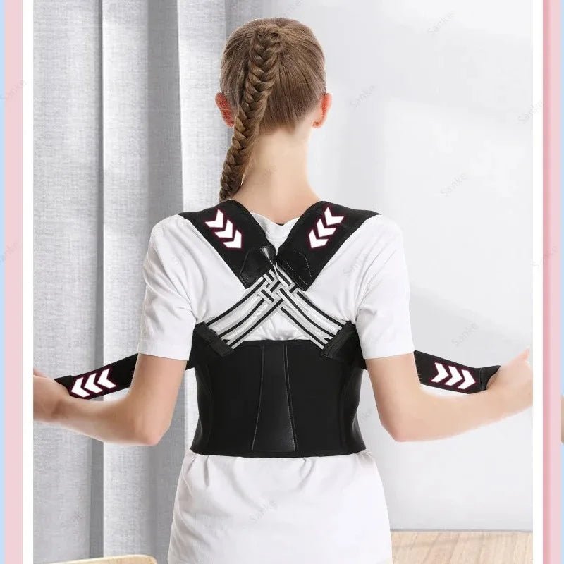 Back Brace Posture Support for Women and Men - VeloCart