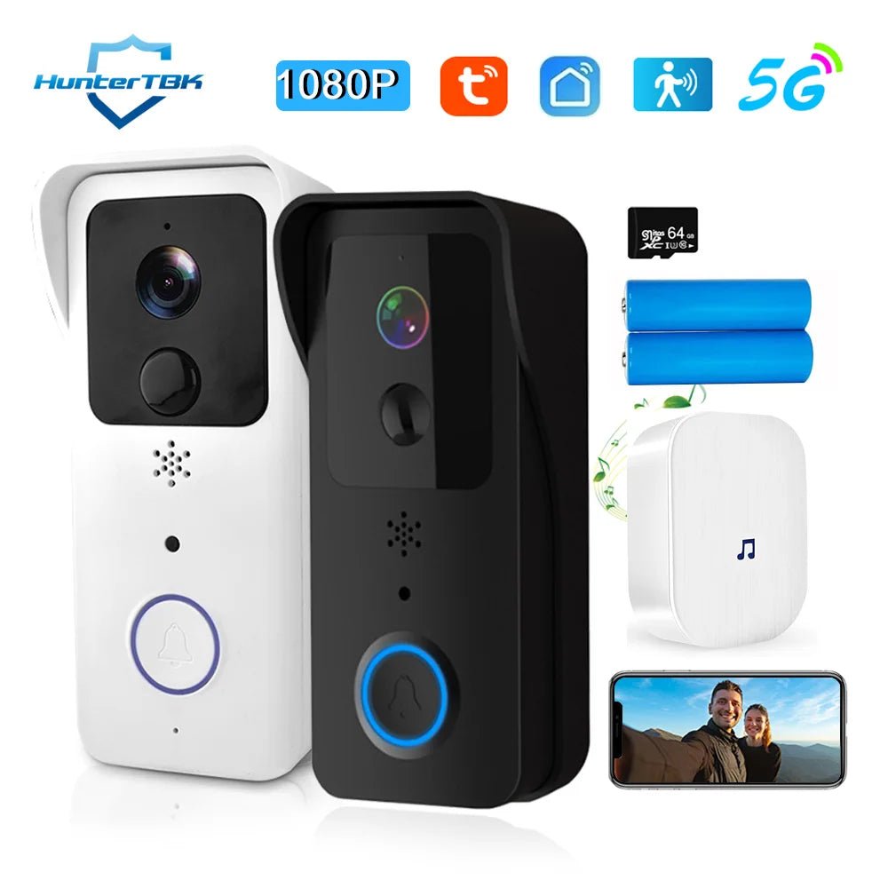 5G 2.4G WiFi Video Doorbell 1080P - VeloCart