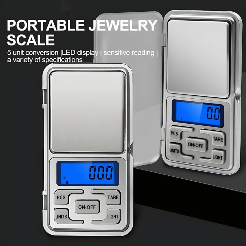 High Precision 500g/0.01g Mini Pocket Scale - VeloCart