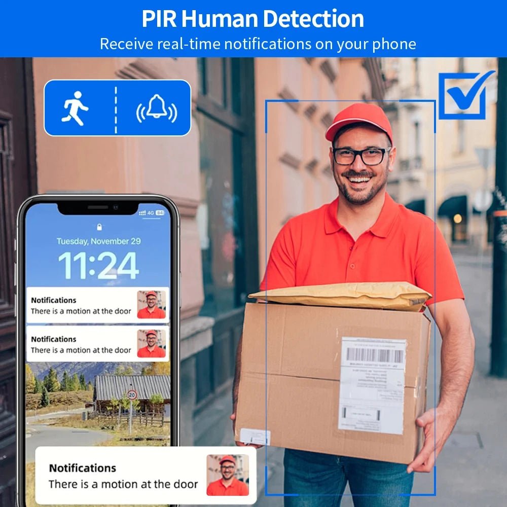 5G 2.4G WiFi Video Doorbell 1080P - VeloCart