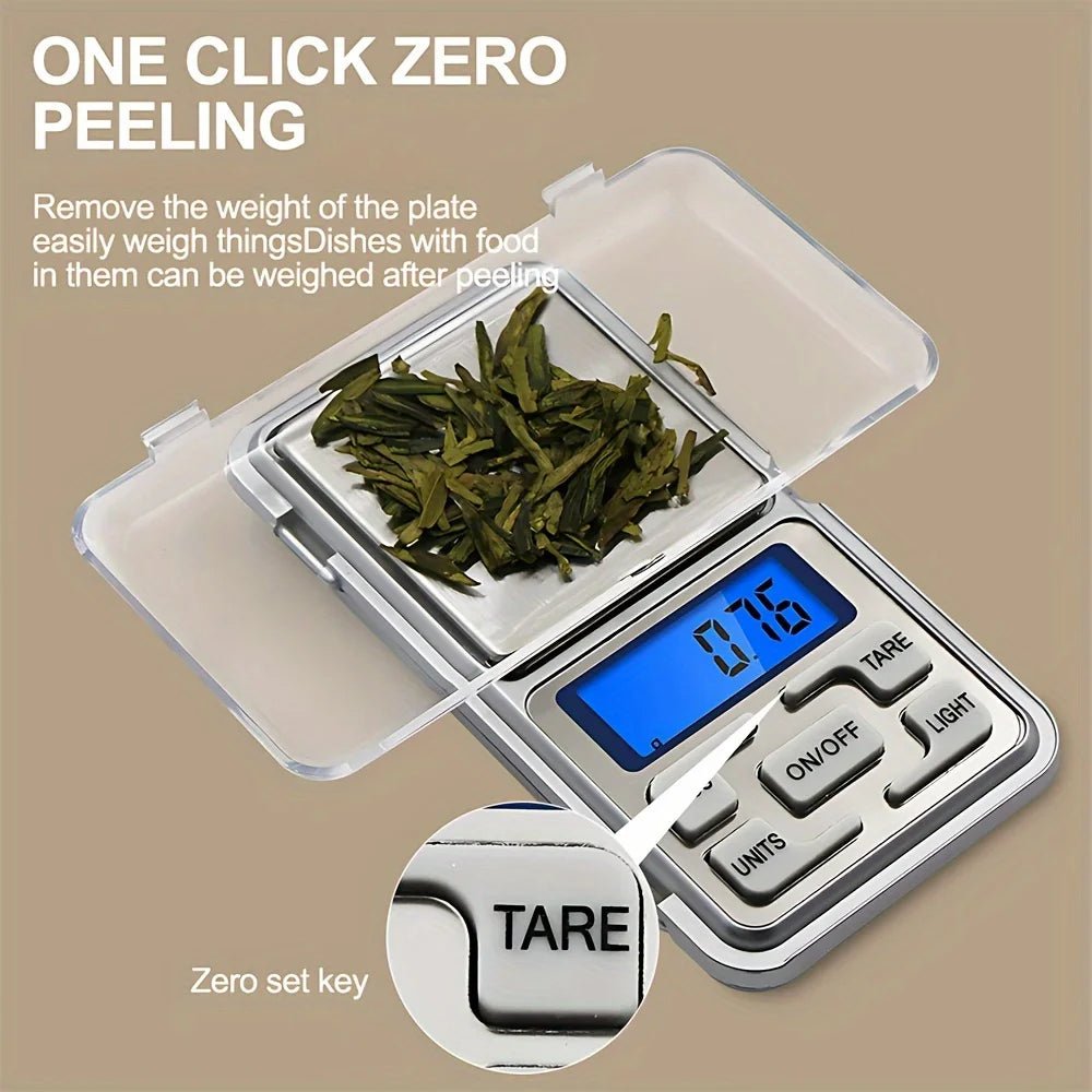 High Precision 500g/0.01g Mini Pocket Scale - VeloCart