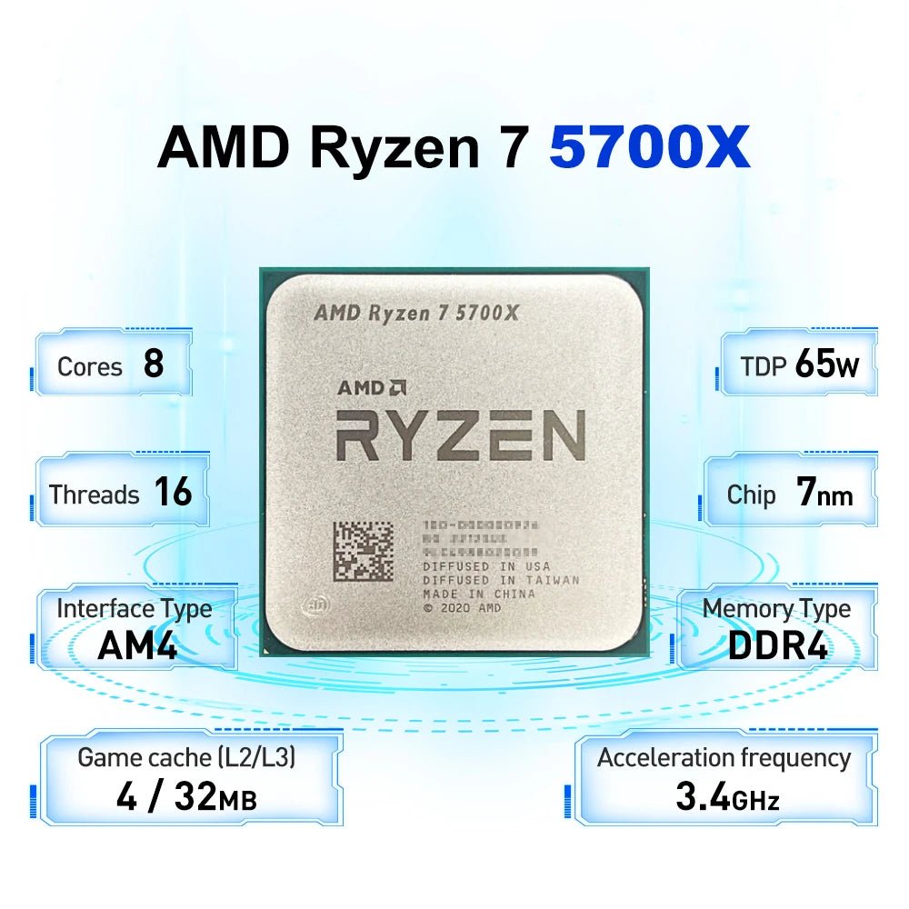NEW AMD Ryzen 7 5700X 8-Core 16 - VeloCart