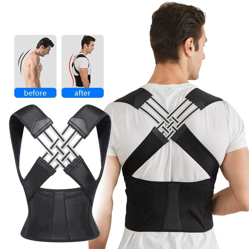 Back Brace Posture Support for Women and Men - VeloCart