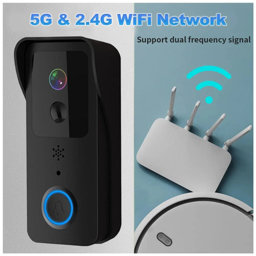 5G 2.4G WiFi Video Doorbell 1080P - VeloCart