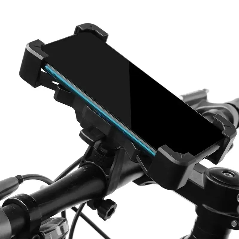 Universal 360° Rotatable Non-Slip Bicycle Phone Holder Adjustable Stand for MTB Bike Moto Motorcycle Durable Cycling Accessory - VeloCart