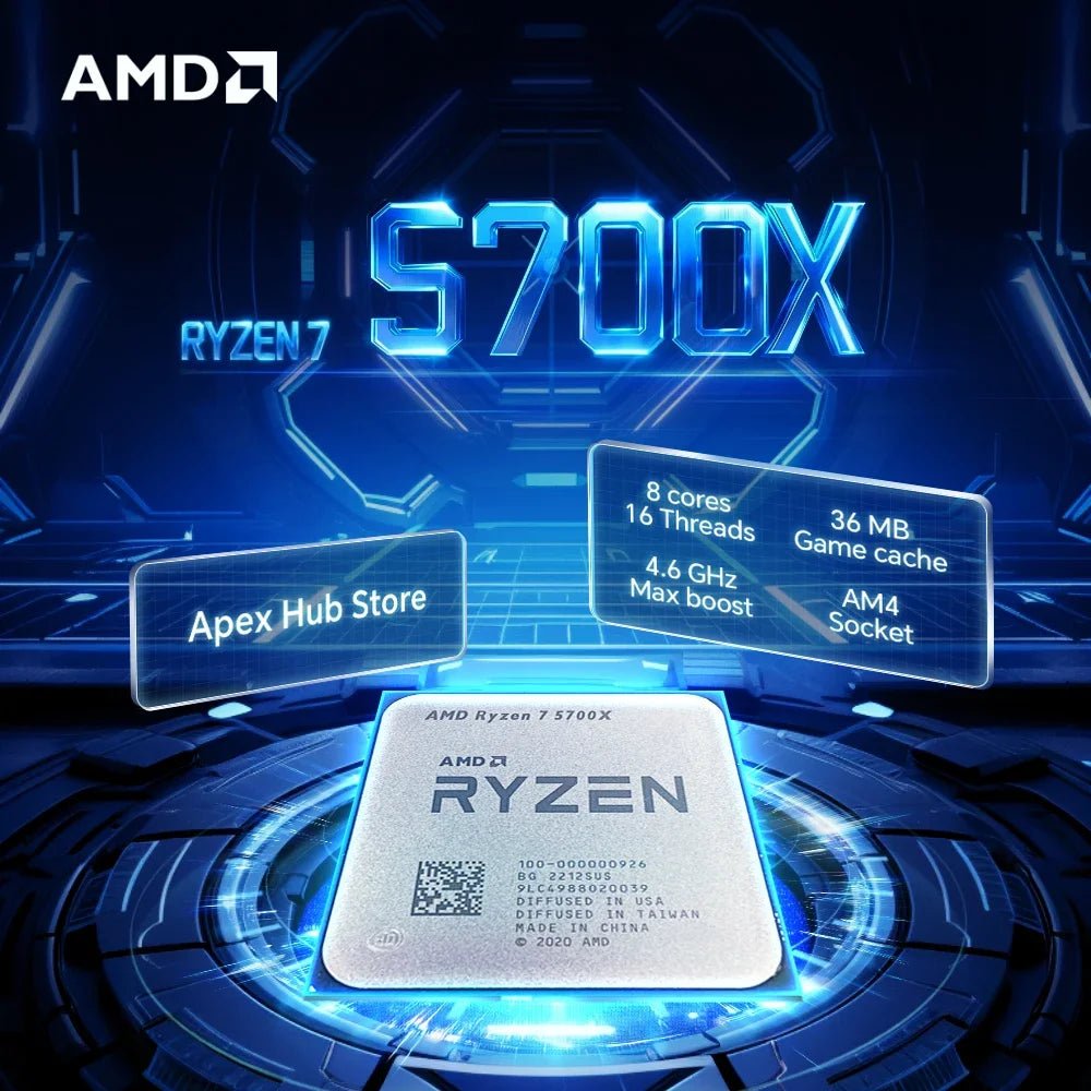 NEW AMD Ryzen 7 5700X 8-Core 16 - VeloCart