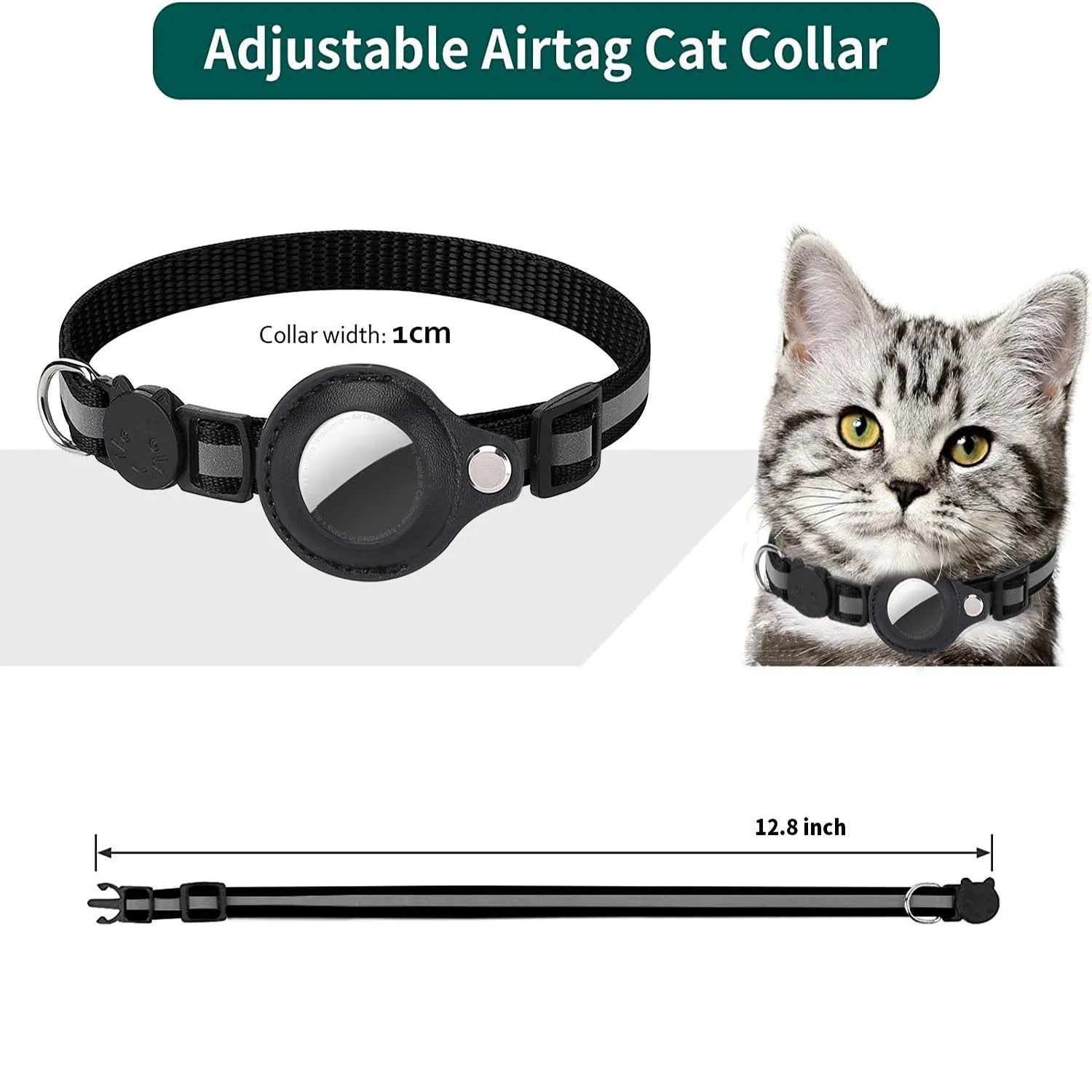 Cat AirTag Holder Collar - VeloCart